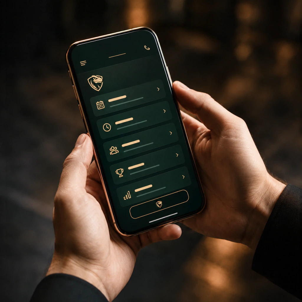 Мини-приложение Покерадон на смартфоне